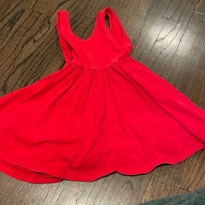 Alice Ames red sleeveless dress, size 2t